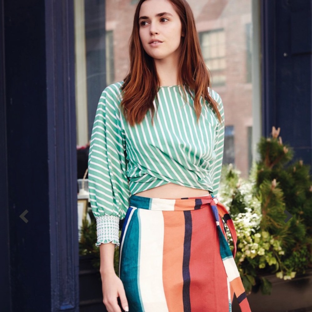 Brand new Tanya Taylor cropped kimono top